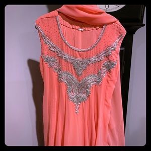 Anarkari suit- Indian bridesmaid dress